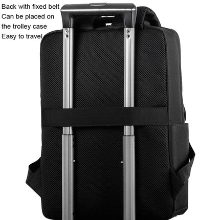 OUMANTU 2106-1 Business Backpack Men Casual Computer Bag(Gray)-garmade.com