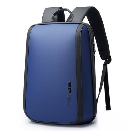 BANGE BG-2809 Men Backpack Leisure Business Student Large Capacity Computer Bag(Blue)-garmade.com