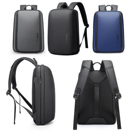 BANGE BG-2809 Men Backpack Leisure Business Student Large Capacity Computer Bag(Black)-garmade.com