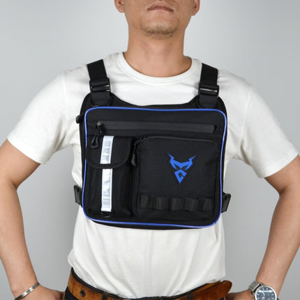 MOTOCENTRIC MC0120 Outdoor Motorcycle Riding Waterproof and Wear-resistant Chest Bag(Blue)-garmade.com