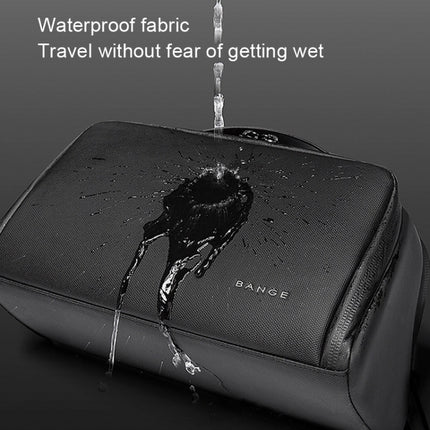 BANGE BG-22196 Waterproof Washing Bag Convenient Storage Cosmetic Bag(Black)-garmade.com