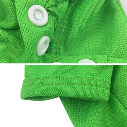 Candy Coloured Dog T-Shirt Short Sleeve Pet Clothing, Size: M(Green)-garmade.com