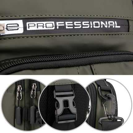HAOSHUAI 1100-13 Men Multifunctional Chest Bag Casual Shoulder Messenger Bag(Gray)-garmade.com