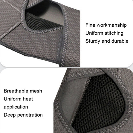 USB Graphene Far Infrared Heated Knee Pad(Gray)-garmade.com