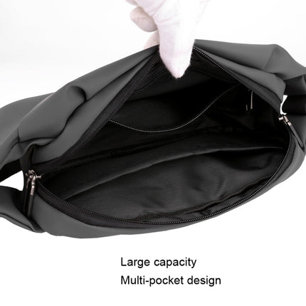 HAOSHUAI 1100-20 Men Waist Bag Outdoor Running Mobile Phone Bag(Black)-garmade.com