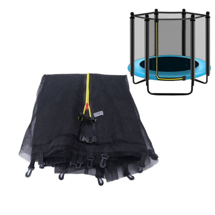 Outdoor Trampoline Protective Safety Net Sports Anti-fall Jump Pad,Size: Diameter 1.4m -6 Poles-garmade.com