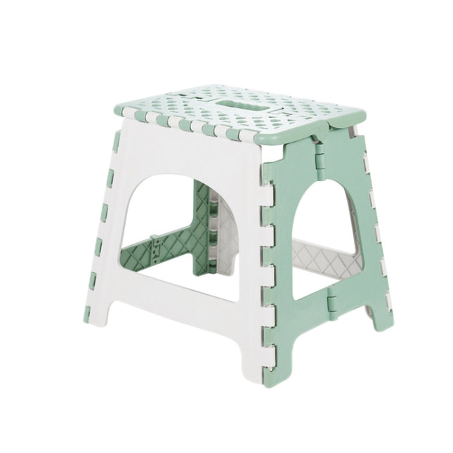 Convenient Folding Home Outdoor Thickened Portable Stool, Color: Green Medium-garmade.com