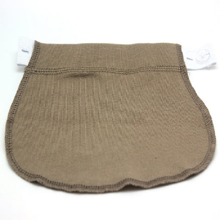Pregnant Women May Be Adjusted To Change The Waistband Elastic Waistband Extended Buckle, Color:Khaki-garmade.com