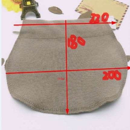 Pregnant Women May Be Adjusted To Change The Waistband Elastic Waistband Extended Buckle, Color:Khaki-garmade.com