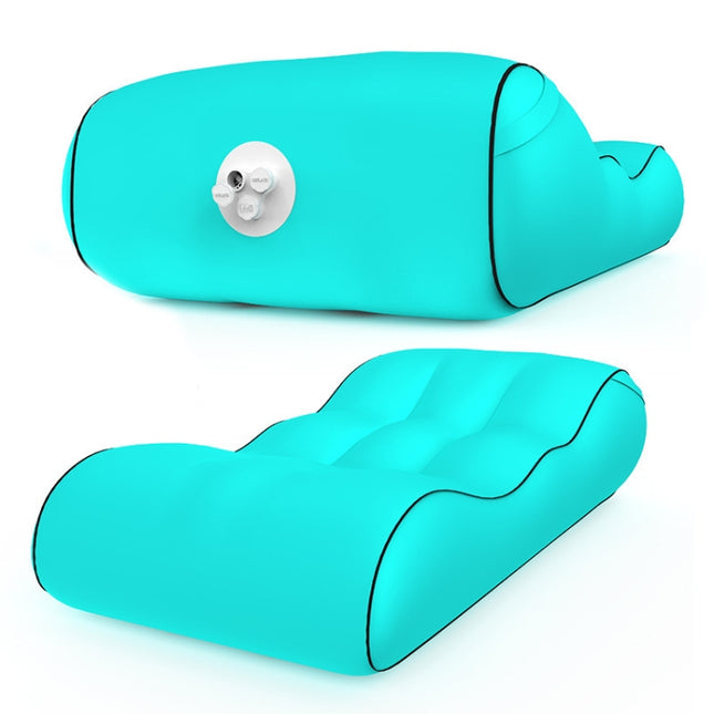 1832B Outdoor Portable One-Touch Automatic Inflatable Sofa Foldable Seat(Lake Green)-garmade.com