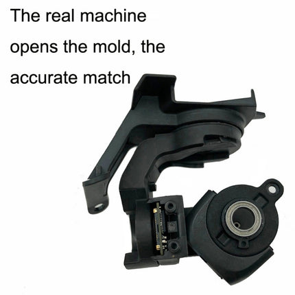 For DJI Mavic Air 2 Gimbal Camera Shaft Arm Assembly Repair Accessories(Black)-garmade.com