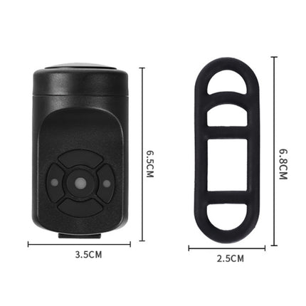 Bicycle 120db Electric Bell 4 Modes Rechargeable Cycling Anti-theft Alarm Horn-garmade.com