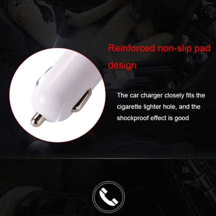 B9 Smart Digital Display Dual USB Bluetooth Car Charger with Hands-free Call Function(Black)-garmade.com