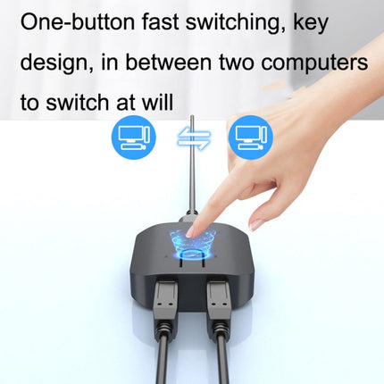 USB-SW20 USB2.0 Printer Shared Switch 2 Ports Switching Converter-garmade.com