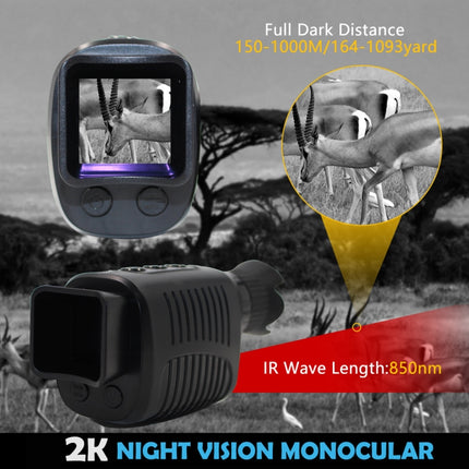 Video Pictures 5X HD 1080P Digital Night Visual Instrument Infrared Single Tube Binoculars+32G Memory-garmade.com