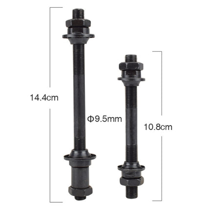 Bicycle Hollow Shaft Hub Quick Release Rod Bearing Modification Accessories, Specification: Front Axle-garmade.com
