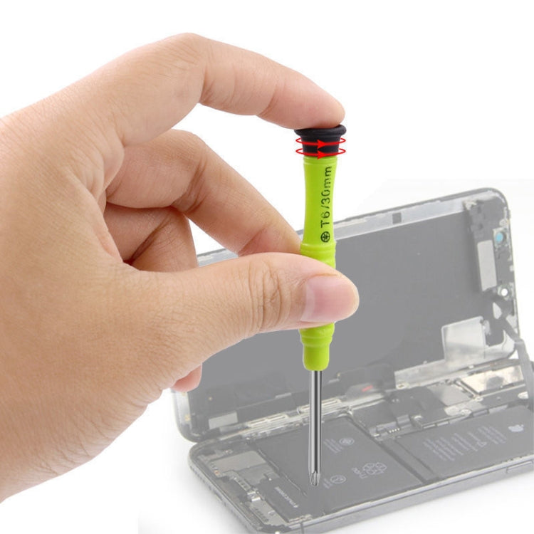 20pcs Mini Screwdriver Anti-Slip Mobile Phone Disassembly Maintenance Tools, Series: T6-garmade.com