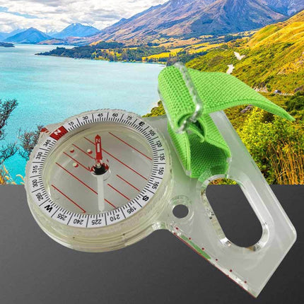 DJ47-1 Outdoor Thumb Wearable Compass with Luminous Dot-garmade.com