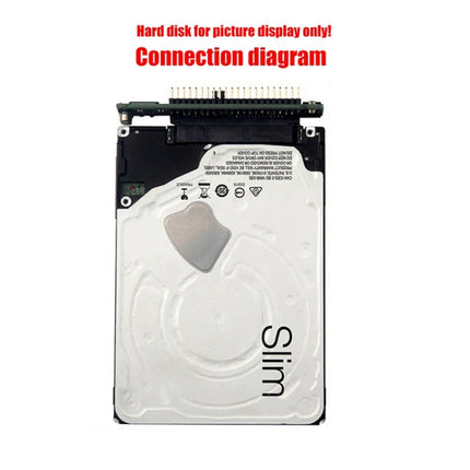 2.5 inch SATA Hard Disk To IDE44 Pin Interface Adapter Board(180 Degree)-garmade.com