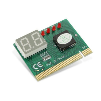 2-bit Computer Motherboard PCI Fault Diagnosis Card(English Manual)-garmade.com