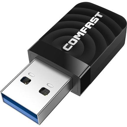 Driver-free USB Wireless Gigabit Network Card WIFI Transmitter Receiver-garmade.com