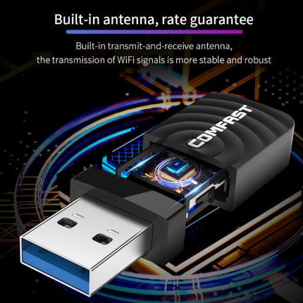 Driver-free USB Wireless Gigabit Network Card WIFI Transmitter Receiver-garmade.com