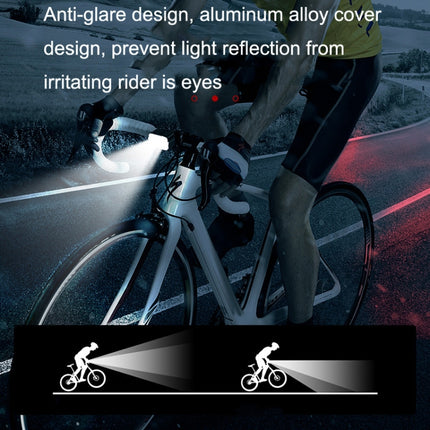 Bicycle Light USB Charging Outdoor LED Riding Lamp Set, Style: Front Light-garmade.com