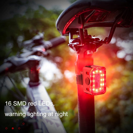 Bicycle Light USB Charging Outdoor LED Riding Lamp Set, Style: Tail Light-garmade.com