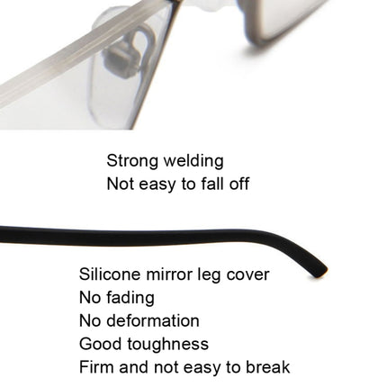 TR90 Seniors Clear Glasses With Portable Case Lightweight Presbyopic Glasses, Degree: +1.00(Black)-garmade.com