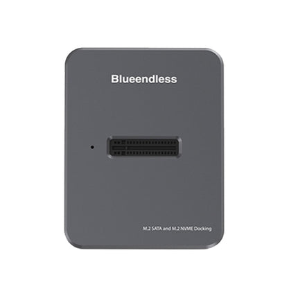 Blueendless SD03 M.2 SATA/NVME Dual Protocol Solid-State Hard Disk Base(Gray)-garmade.com