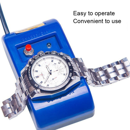 Watch Repair Tool Demagnetization Instrument Mechanical Watch Demagnetizer, Style: Blue Home US Plug-garmade.com