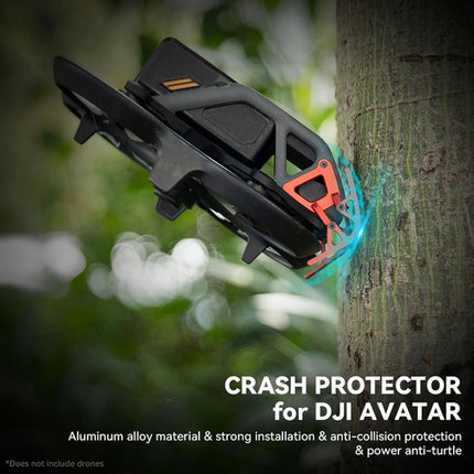 For DJI Avata Drone RCSTQ Gimbal Bumper Protector Aluminum Alloy Anti-collision Bar-garmade.com