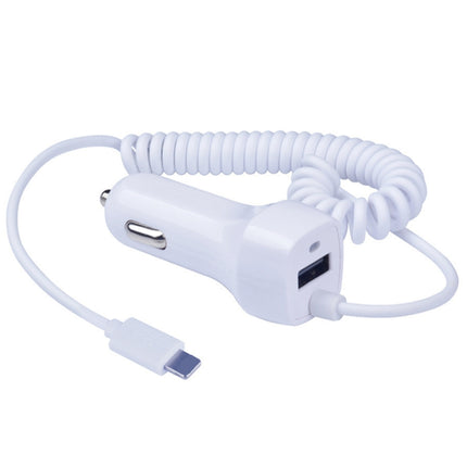 522AL Fast Charging With Cable Car Charging, Output Interface: 8 Pin (White)-garmade.com