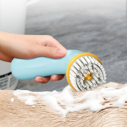 Handheld Pet Bath Massage Brush Pet Cleaning and Grooming Tools(CW314)-garmade.com