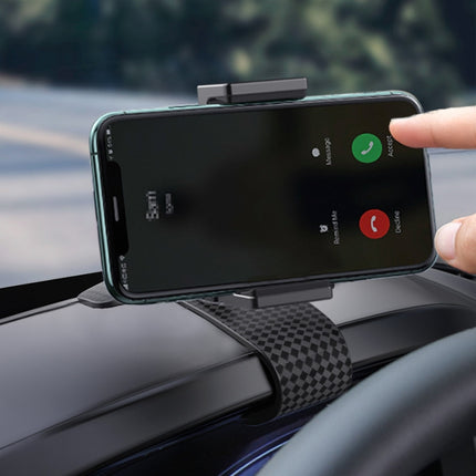 Car Dashboard Navigation Snap-on Mobile Phone Holder(Wide Head)-garmade.com
