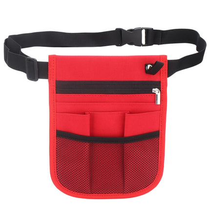 Multifunctional Nurse Tool Storage Waist Bag(Red)-garmade.com