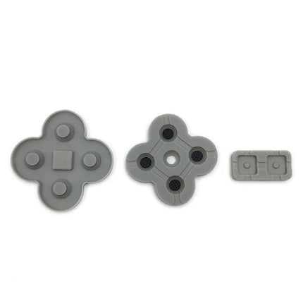 For Nintendo Dual Screen Lite 6sets Conductive Rubber Pad Soft Silicone Adhesive Key Button Pads-garmade.com