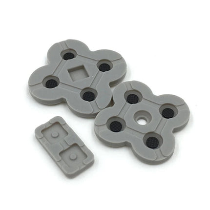 For Nintendo Dual Screen Lite 6sets Conductive Rubber Pad Soft Silicone Adhesive Key Button Pads-garmade.com