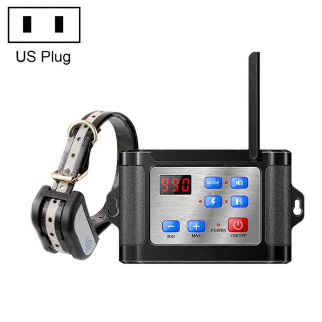 Outdoor Wireless Electronic Pet Fence Night Reflective Collar, Specification: One for One(US Plug)-garmade.com