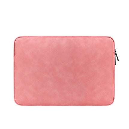 ND12 Lambskin Laptop Lightweight Waterproof Sleeve Bag, Size: 13.3 inches(Pink)-garmade.com