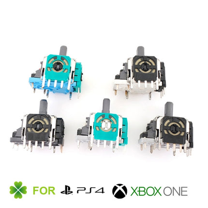 For Sony PS4 / MicroSoft XBOX One ML-ps4007 Handle 3D Joystick, Color: Black Black Bottom-garmade.com