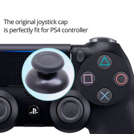 For PS4 10pcs Controller Joystick Mushroom Cap(Grey)-garmade.com
