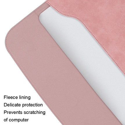 A20 Laptop Bag Magnetic Suction Slim Tablet Case Inner Bag, Size: 13 inch(Pink)-garmade.com