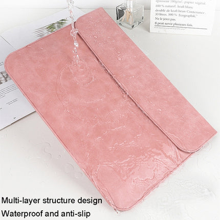 A20 Laptop Bag Magnetic Suction Slim Tablet Case Inner Bag, Size: 13 inch(Pink)-garmade.com