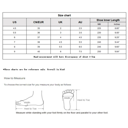 Spring Non-slip Breathable Sneakers Colorblock Platform Casual Shoes, Size: 35(Green)-garmade.com