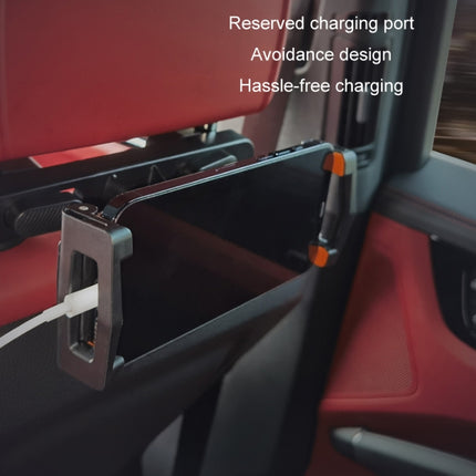 Car Rear Seat Mobile Phone Tablet Swivel Bracket(K36)-garmade.com