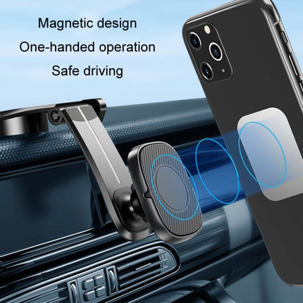 Multi-angle Adjustable Car Magnetic Suction Sticky Mobile Phone Holder(S1)-garmade.com