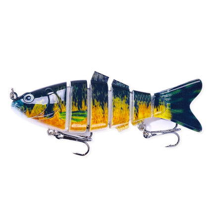 HENGJIA JM061 Multi-segment Fish Bionic Lure Submerged Lures, Size: 10cm 18g(5)-garmade.com