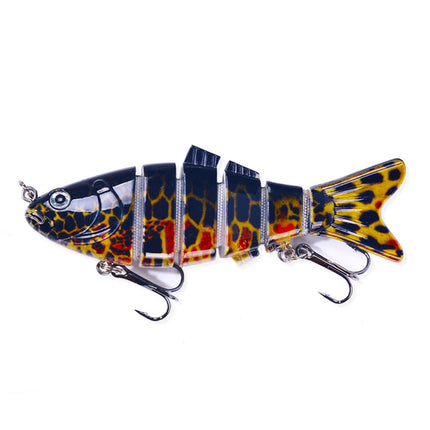 HENGJIA JM061 Multi-segment Fish Bionic Lure Submerged Lures, Size: 10cm 18g(6)-garmade.com