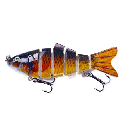 HENGJIA JM061 Multi-segment Fish Bionic Lure Submerged Lures, Size: 10cm 18g(8)-garmade.com